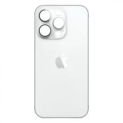 Apple iPhone 14 Pro Max - Sklo zadného housingu so zväčšeným otvorom na kameru (Silver)