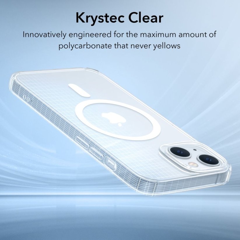 Kryt ESR Krystec Halolock Magsafe iPhone 14 Plus / 15 Plus Clear