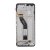 Kijelző kerettel Xiaomi Redmi 14C/A3 Pro/Poco C75 Black (Service Pack - eredeti pótalkatrész)