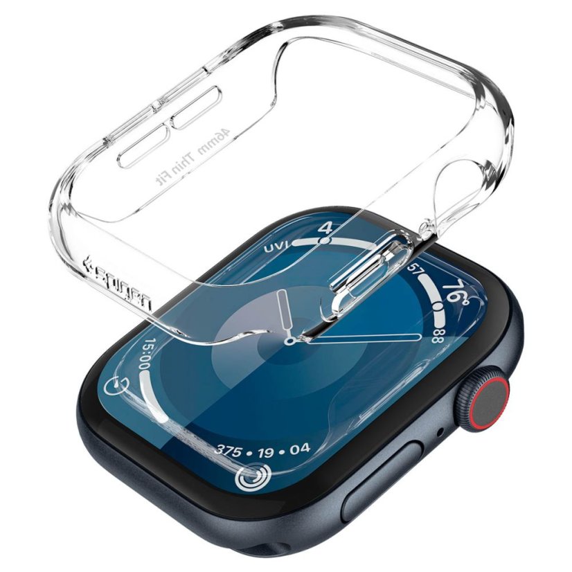 Kryt Spigen Thin Fit Apple Watch 10 / 11 (42 mm) Crystal Clear