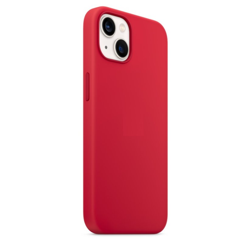 iPhone 13 mini Silicone Case s MagSafe - (PRODUCT)RED™ design (červený)