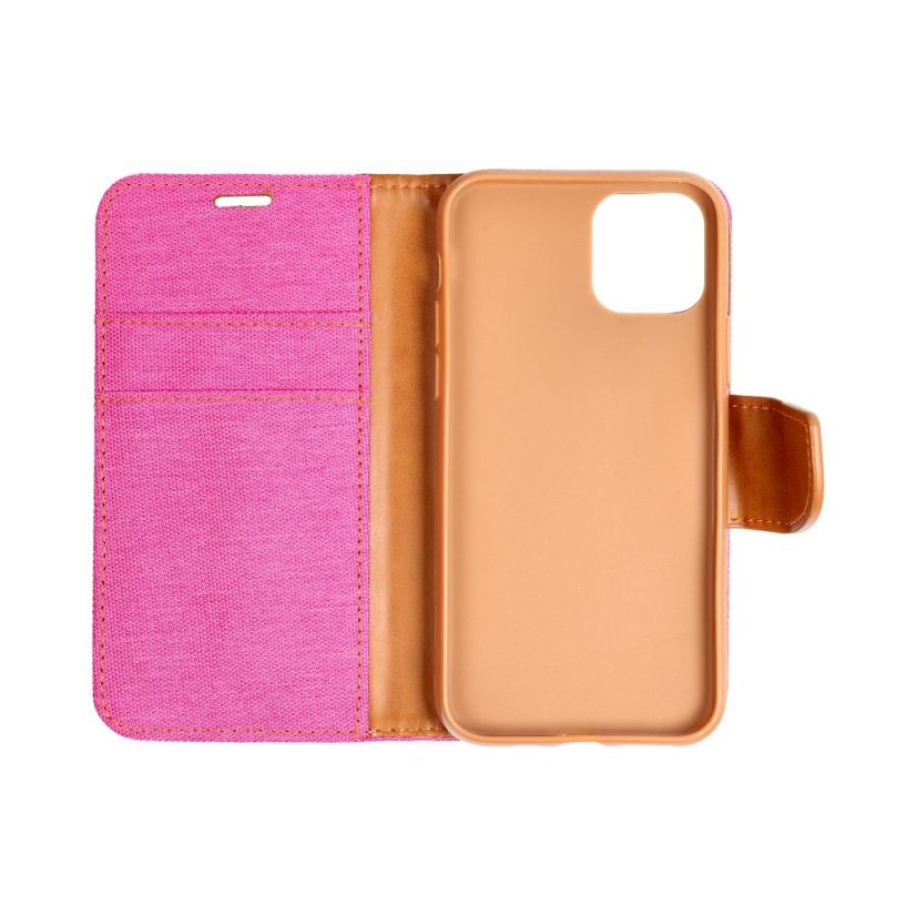 Tok Canvas Book Case Xiaomi Redmi Note 12S Pink