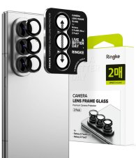 Ochranné sklo zadní kamery Ringke Camera Frame 2-Pack pro Samsung Galaxy Z Fold 7 / 8 Ultra Black