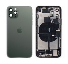 Apple iPhone 11 Pro Max - Zadný housing s predinštalovanými dielmi (Midnight Green)