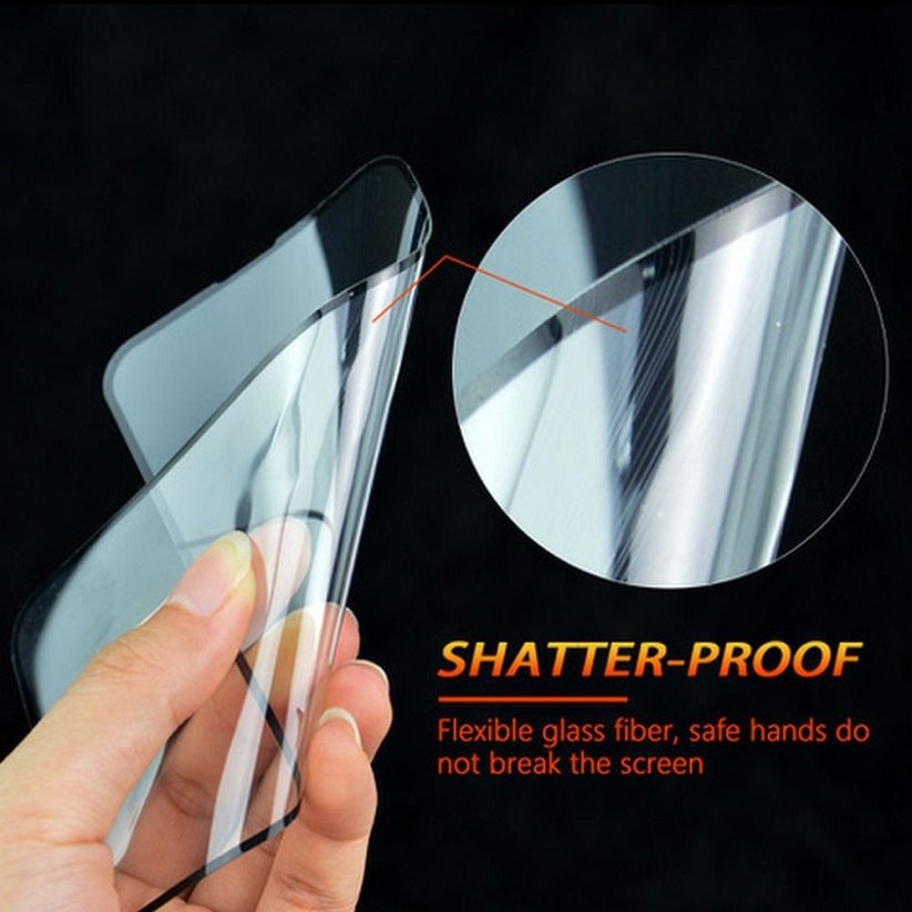 Ochranné sklo Bestsuit Flexible Hybrid Glass 5D Apple iPhone 12 Pro Max Black