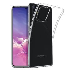 Kryt Case Samsung Galaxy S20 Ultra Silikónový kryt s hrúbkou 0,5 mm Priesvitný