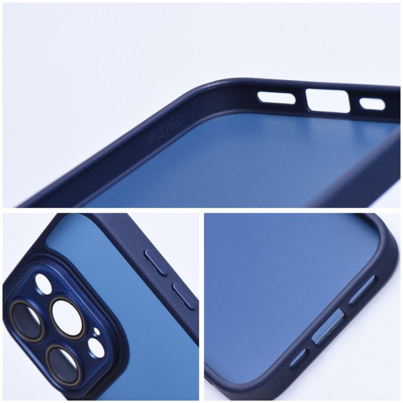 Kryt Ochranné sklo Variete Case iPhone 15 Pro Max Navy Blue