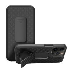 Kryt Holster Case iPhone 12 / 12 Pro Black