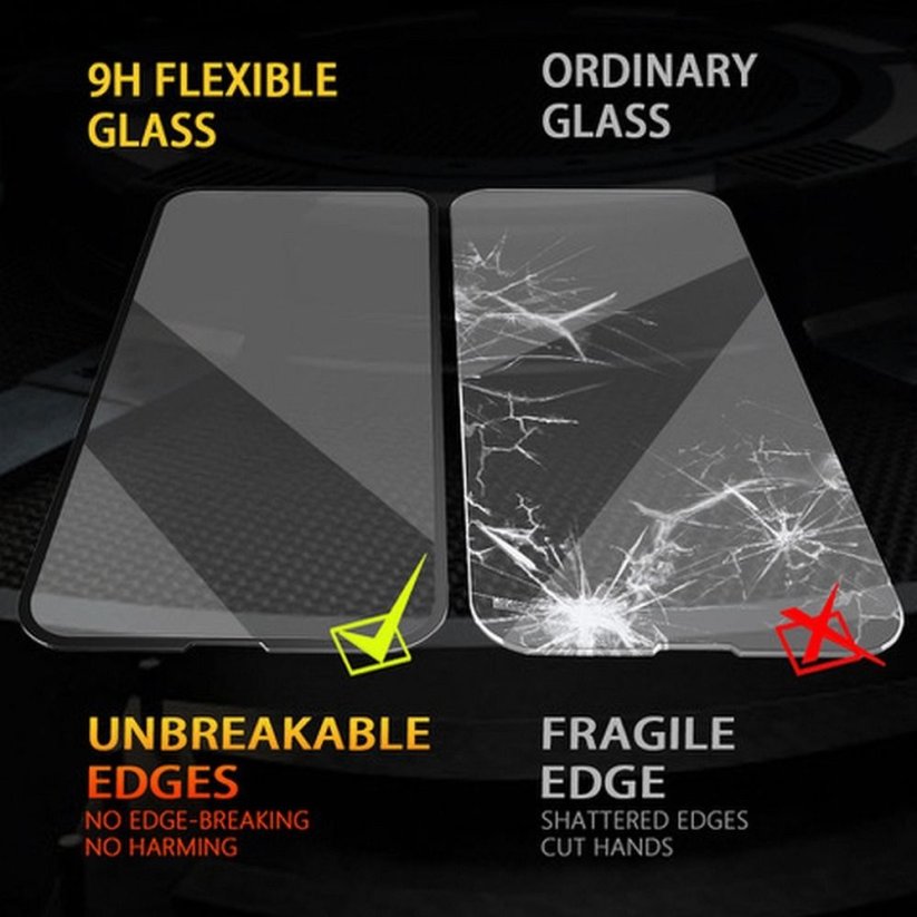 Ochranné sklo Bestsuit Flexible Hybrid Glass 5D Apple iPhone 7/8 Plus Black