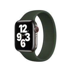 Remienok pre Apple Watch (42/44/45mm) Solo Loop, veľkosť S - zelený