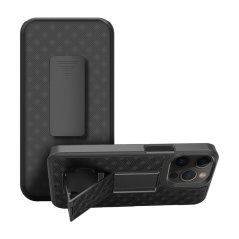 Kryt Holster Case iPhone 12 / 12 Pro Black Kryt Holster Case iPhone 12 / 12 Pro Black