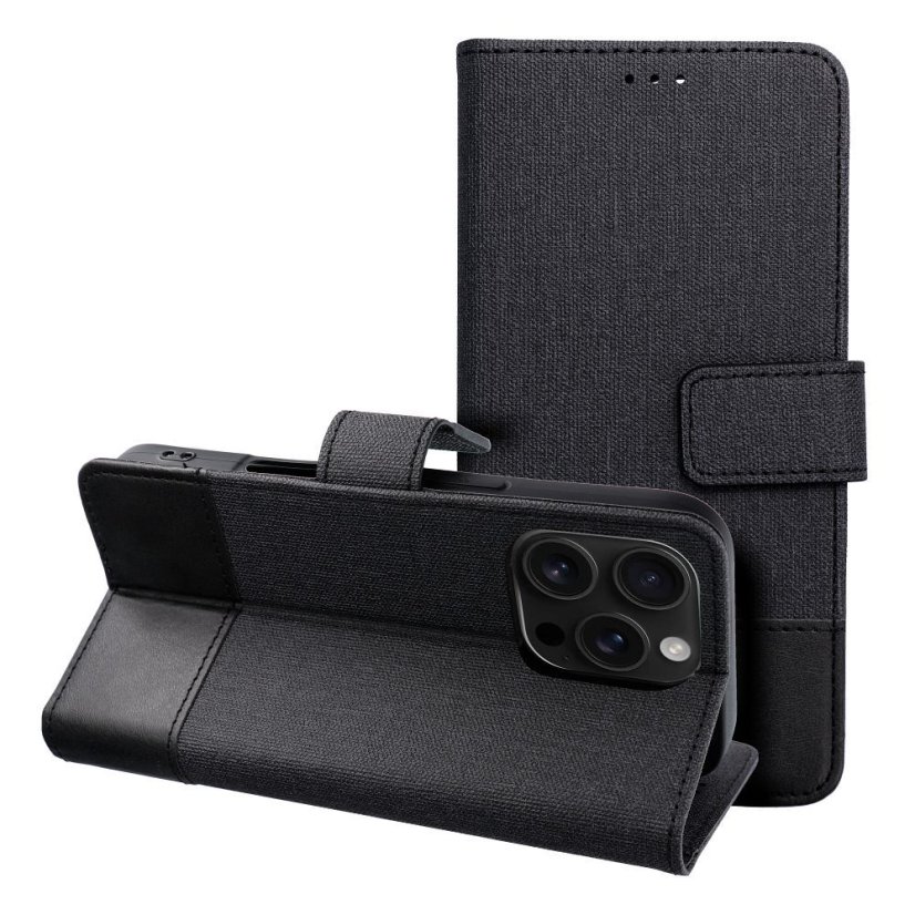 Kryt Flip Case Xiaomi Redmi 13C / Poco C65 Gomma Book Black