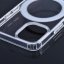 Kryt Clear Mag Cover (Mid) Case s MagSafe iPhone 15 Pro Max Priesvitný