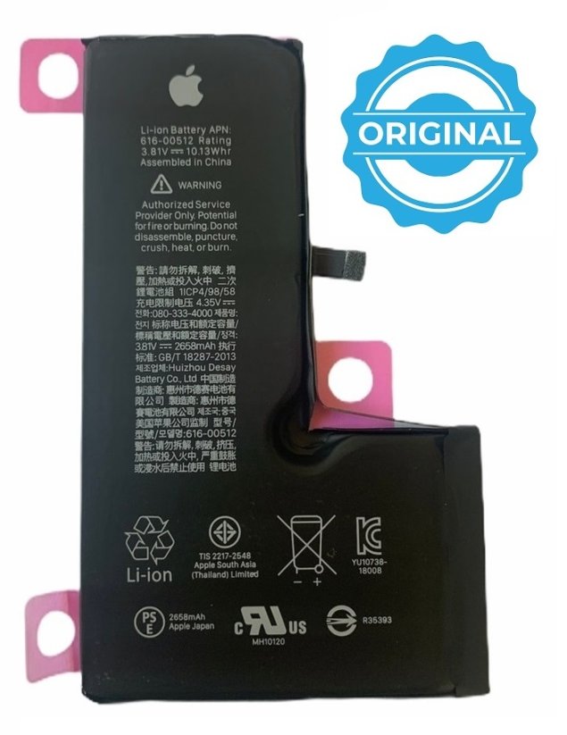 Batéria Apple iPhone XS - 2658mAh - OEM batéria