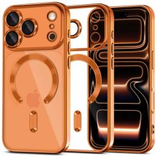 Tech-Protect Magflex Magsafe iPhone 17 Pro Max lesklá kosmická oranžová