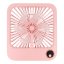 Desk Fan With Adjustable Stand W30 Pink