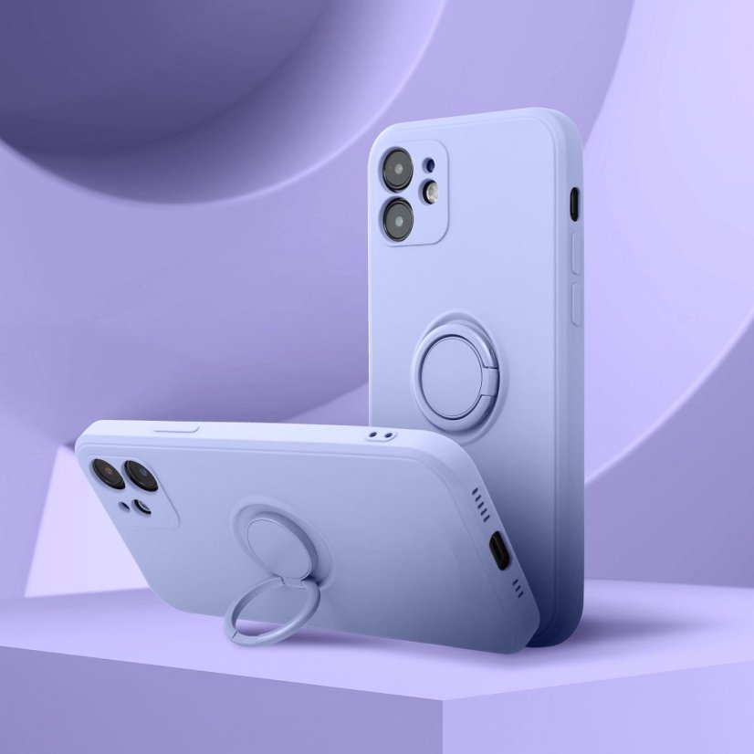 Kryt Case Xiaomi Redmi Note 14 Pro Plus 5G Silicone Ring Purple