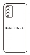 engaroGuard Hydrogel - zadní ochranná fólie - Xiaomi Redmi Note 9 4G