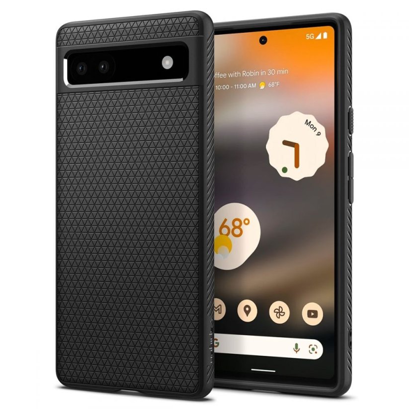 Kryt Spigen Liquid Air Google Pixel 6A Matte Black