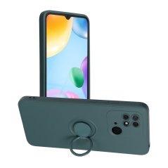 Kryt Silicone Ring Case Xiaomi Redmi 10C Green Kryt Silicone Ring Case Xiaomi Redmi 10C Green