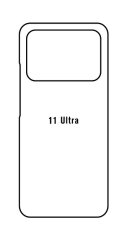 Hydrogel - zadná ochranná fólia - Xiaomi Mi 11 Ultra Hydrogel - zadná ochranná fólia - Xiaomi Mi 11 Ultra
