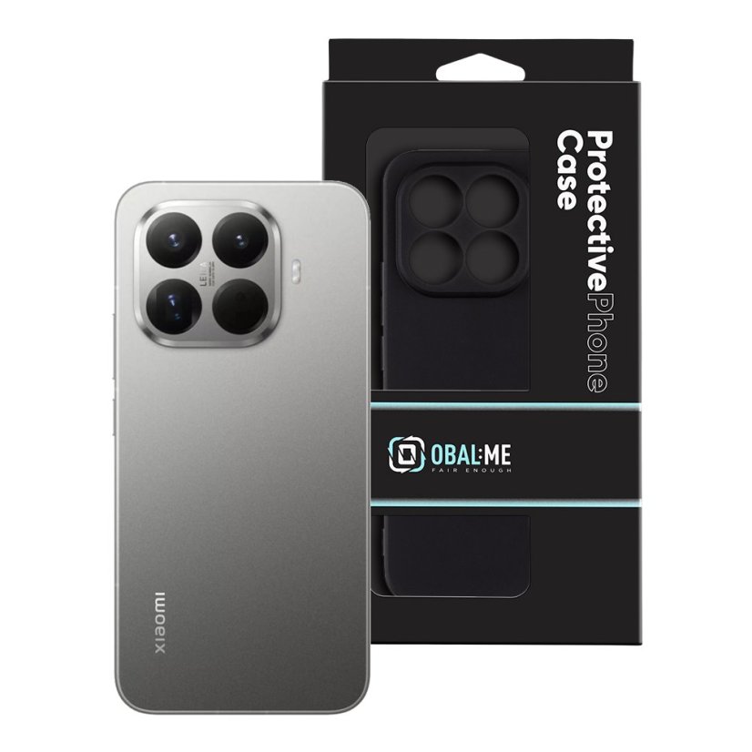 OBAL:ME Matte TPU kryt pre Xiaomi 15T Pro Black