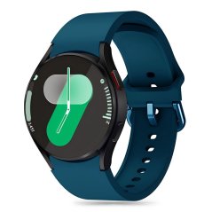 Remienok Tech-Protect Silicone Samsung Galaxy Watch 4 / 5 / 5 Pro / 6 / 7 / FE Montego Blue