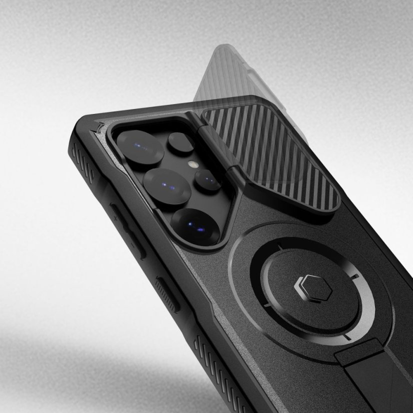 Kryt Tech-Protect Kevlar Kevlar Magsafe Samsung Galaxy S25 Ultra Black