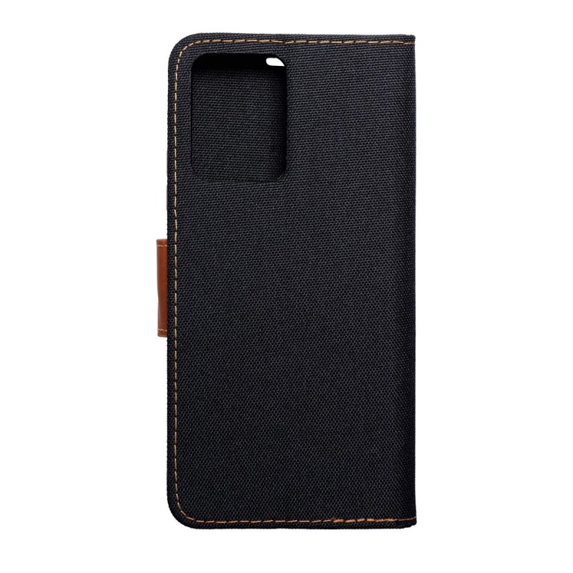 Kryt Canvas Book Case Xiaomi Redmi Note 12 5G Black