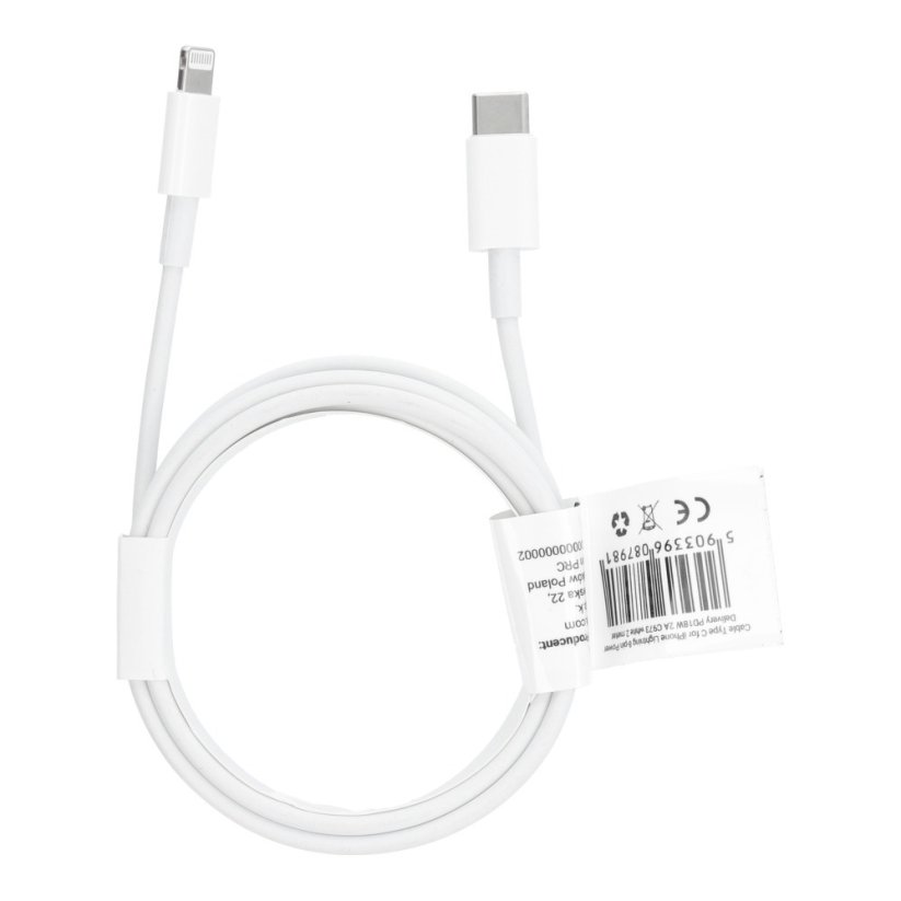 USB dátový kábel Apple iPhone USB-C/Lightning OEM