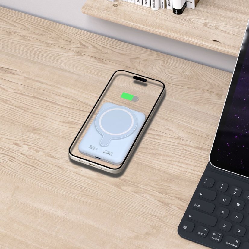 Externá Akkumulátor Tech-Protect Pb10 Lifemag Magsafe Power Bank 5000Mah Blue