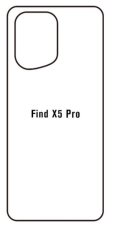Hydrogel - zadná ochranná fólia - OPPO Find X5 Pro