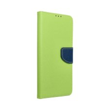 Kryt Fancy Book Xiaomi Mi 10T Lite 5G limetkově žlutý / tmavě modrý