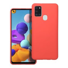 Kryt Silicone Case Samsung Galaxy A21S Peach