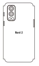 Hidrogél - hátsó védőfólia - OnePlus Nord 2 5G