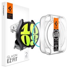 2ks v balení, set ochranných skiel Spigen Glas.Tr ”Ez-Fit” 2-Pack Samsung Galaxy Watch 7 (40 mm) Clear