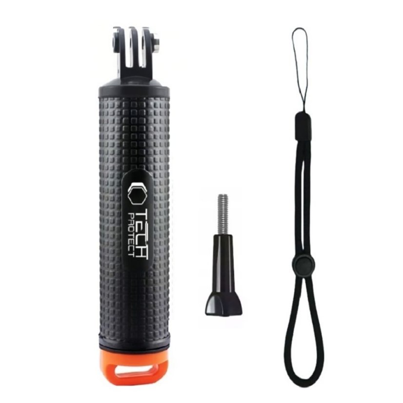 Tech-Protect Ga100 lebegő kézi markolat Gopro / Dji Black