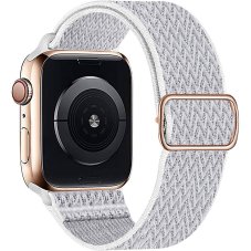 Scrunchie szíj az Apple Watch-hoz (38/40/41mm) Pearl