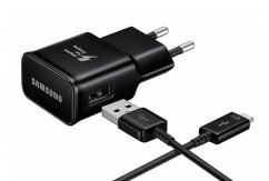 Rychlonabíjačka Samsung EP-TA200EBE + USB-C kábel