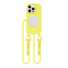 Kryt Tech-Protect Magnecklace Magsafe iPhone 15 Pro Canary Yellow