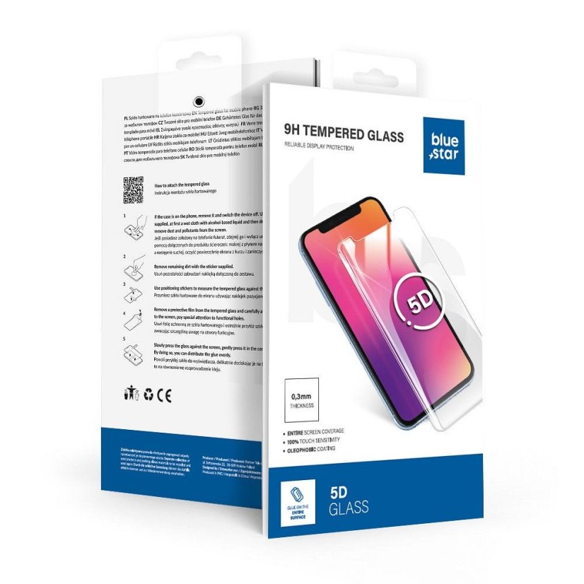 Ochranné tvrdené sklo to Xiaomi 14T Pro Blue Star 5D Black
