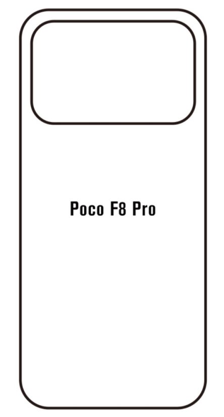 engaroGuard Hydrogel - zadná ochranná fólia - Xiaomi Poco F8 Pro