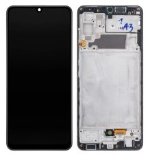 LCD kijelző + érintőképernyő Samsung Galaxy A34 5G kerettel