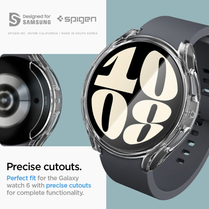 Kryt Spigen Ultra Hybrid Samsung Galaxy Watch 6 (44 mm) Crystal Clear