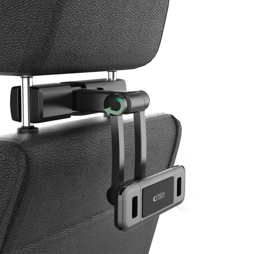 Držiak do auta Tech-Protect V2 Stretchable Headrest Car Mount Black