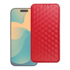 Kryt Flip Case Samsung Galaxy A17 Cubic Book Red