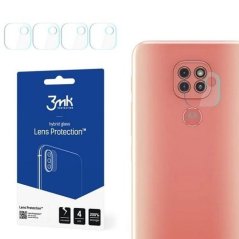 4x Hybridné ohybné ochranné sklo zadnej kamery - Motorola Moto G9 Play 4x Hybridné ohybné ochranné sklo zadnej kamery - Motorola Moto G9 Play