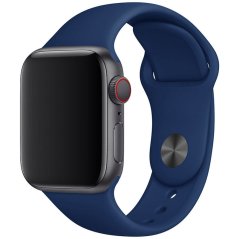 Remienok pre Apple Watch (42/44/45mm) Sport Band, Prussian Blue, veľkosť S/M