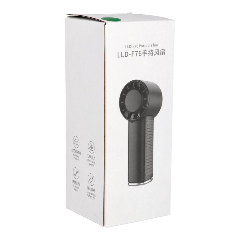 Mini USB ventilátor hordozható ventilátor Lld-F76S Green