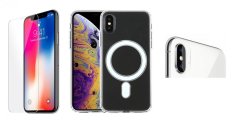 3PACK - Ochranné sklo + Crystal Air kryt s MagSafe + ochranné sklíčko kamery pre iPhone XS Max 3PACK - Ochranné sklo + Crystal Air kryt s MagSafe + ochranné sklíčko kamery pre iPhone XS Max